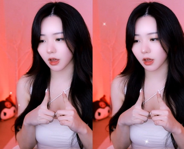 一个在上吃一个在下面敷面膜