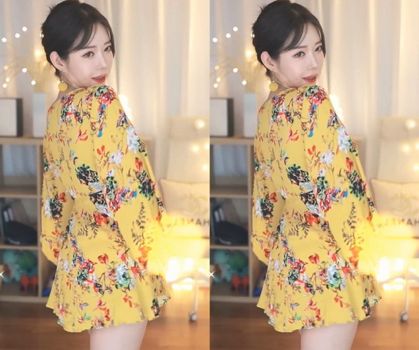 裙子里什么都没有去逛街